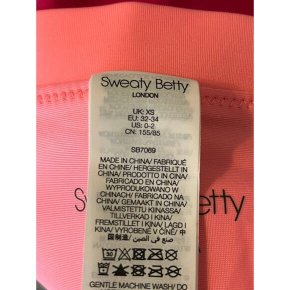 Sweaty Betty bikini bottoms Harlyn Tayberry Pink X-Small - Picture 4 of 4